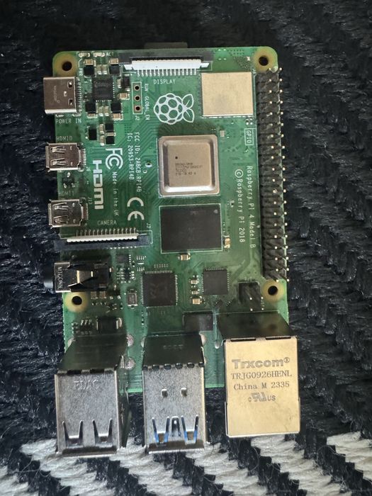 Komputer Raspberry Pi 4b 8gb ram + karta pamieci
