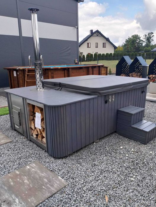 Balia Ogrodowa Bania Jacuzzi Hot Tub SPA Cała Polska