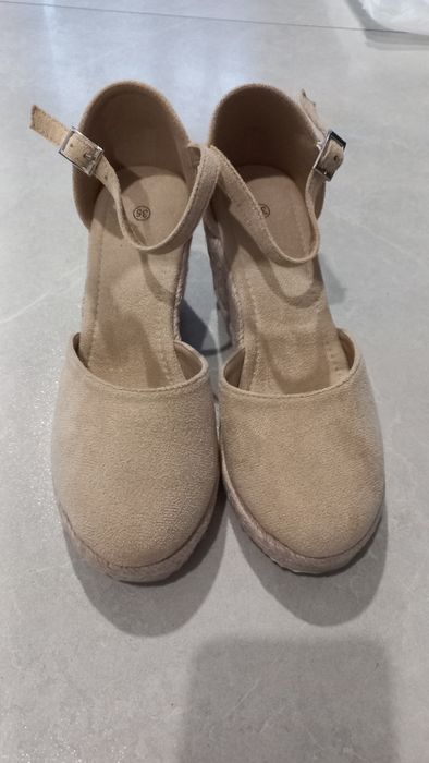 Buty na koturnie rozm. 36_espadryle