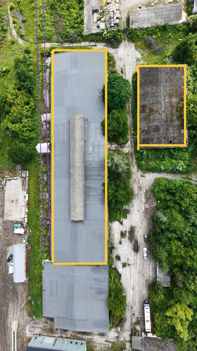 Виробничо-складський комплекс 4965 м² | 1,2 га | Власна залізнична колія