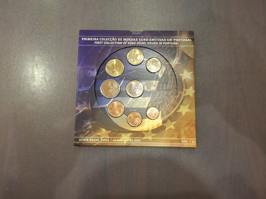 Moedas Série Anual 2002 BNC