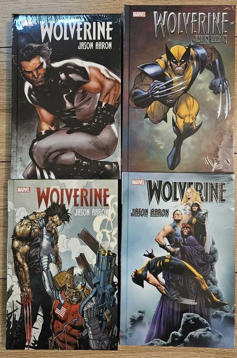 Wolverine. Jason Aaron. 4 tomy - komplet. Nowe w folii