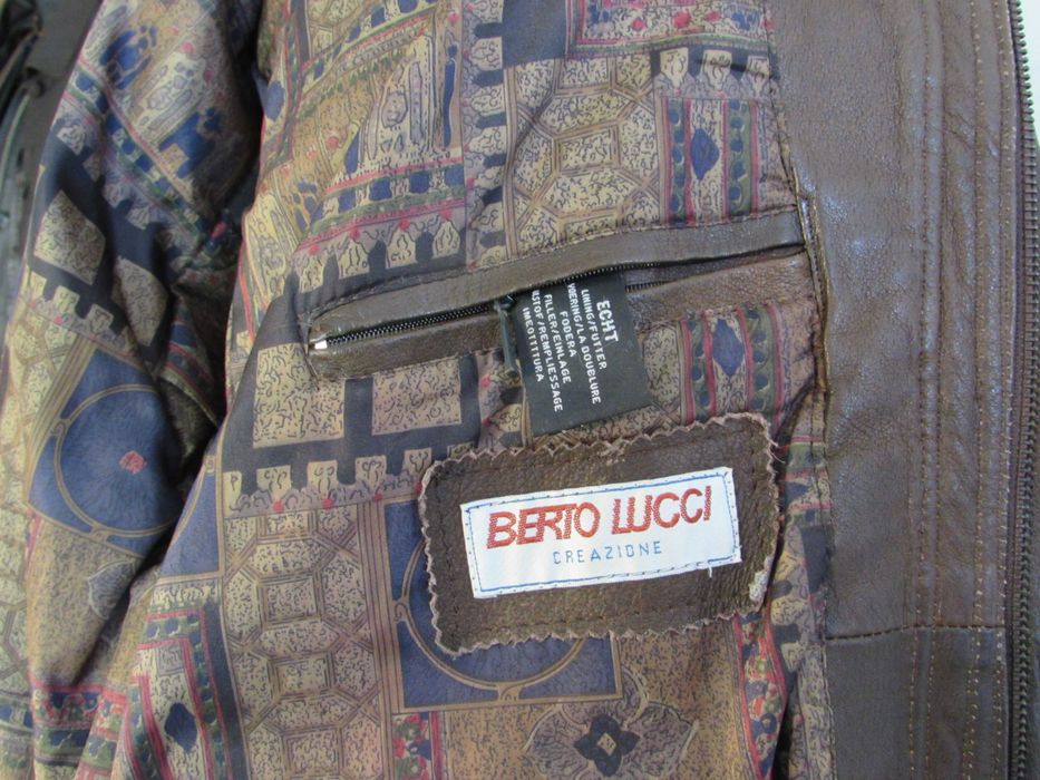 Kurtka skórzana męska BERTOLUCCI r.54