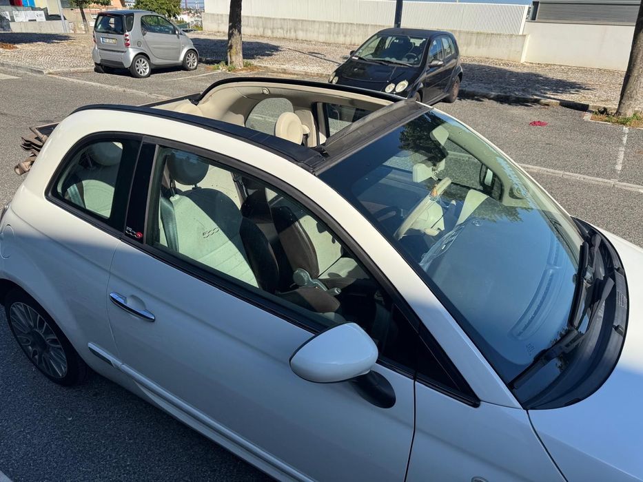 Fiat 500C em bom estado