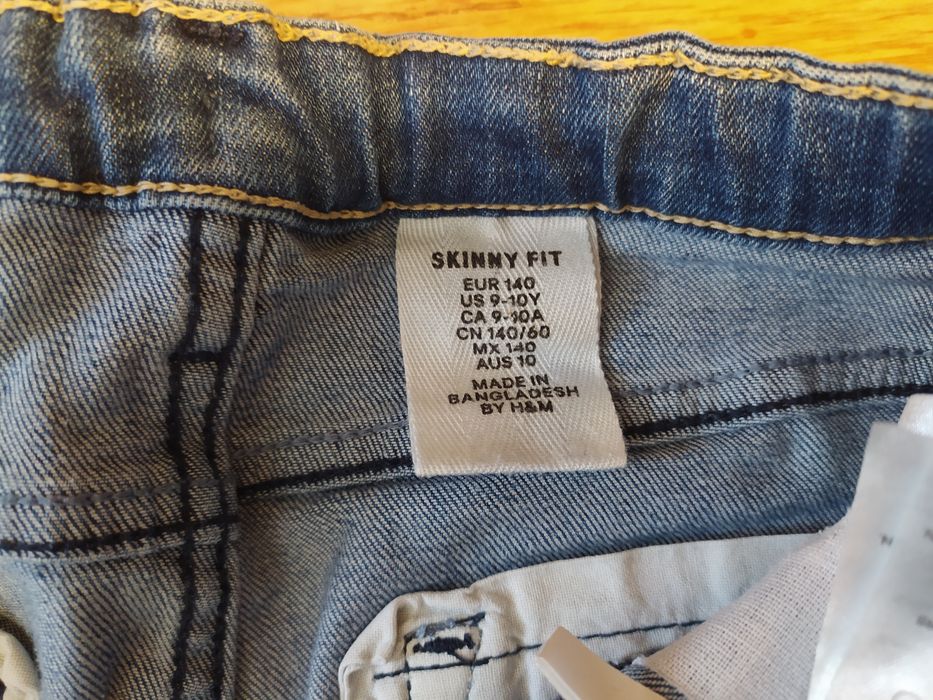 Продам джинсы Skinny H&M, рост 140 и рост 162