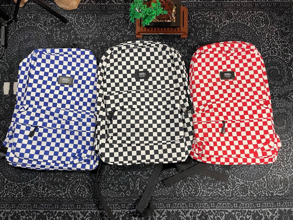 Рюкзак Vans +ПОДАРУНОК| Рюкзак Ванс в клітинку, Найк, Кархарт, Джордан, Томмі Хілфігер, Есеншиалс, Nike, Carhartt, Jordan, Tommy Hilfiger, Essentials