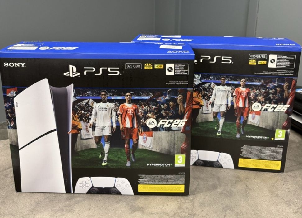 Приставка пс 5 + 50 Ігор + FC 26 Нова PlayStation 5 ps 5 PS5 Гарантія