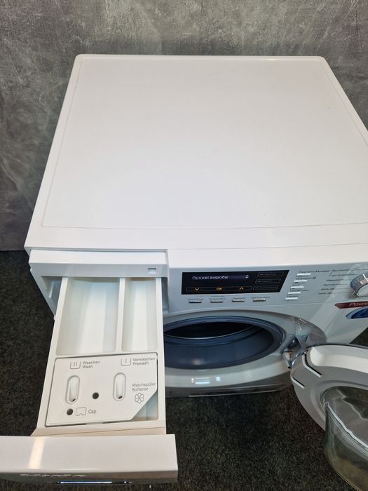 Преміальна пральна машина Miele WMH 122 укр.меню обробка Парою