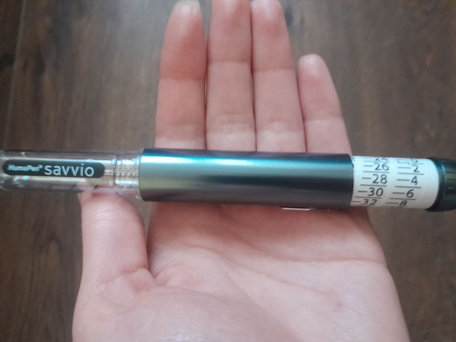 Wstrzykiwacz do podawania insuliny Lilly HumaPen Savvio
