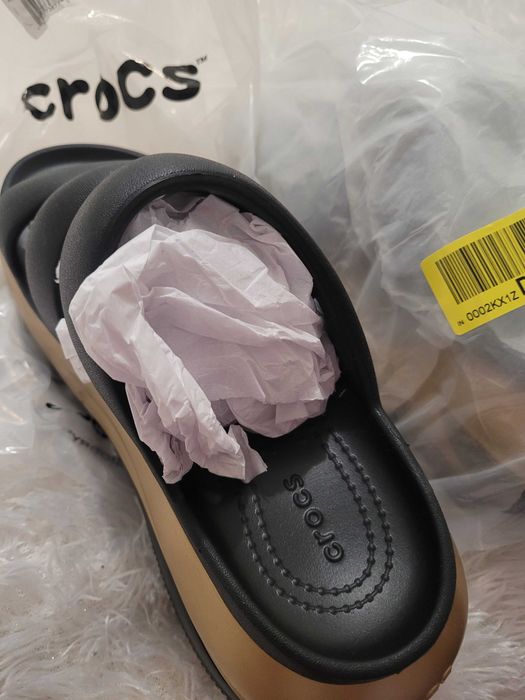 Klapki Crocs Zalando