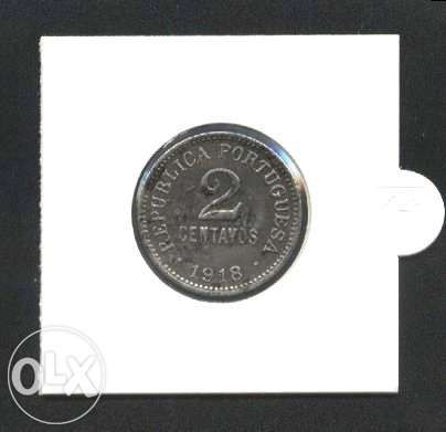 Espadim - Moeda de 2 Centavos de 1918 - Ferro