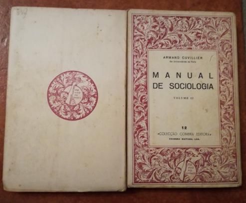 Manual de Sociologia – 1º, 2º Volumes.