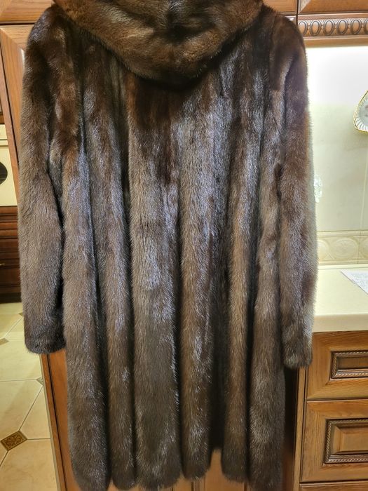 Натуральная .Норковая шуба.