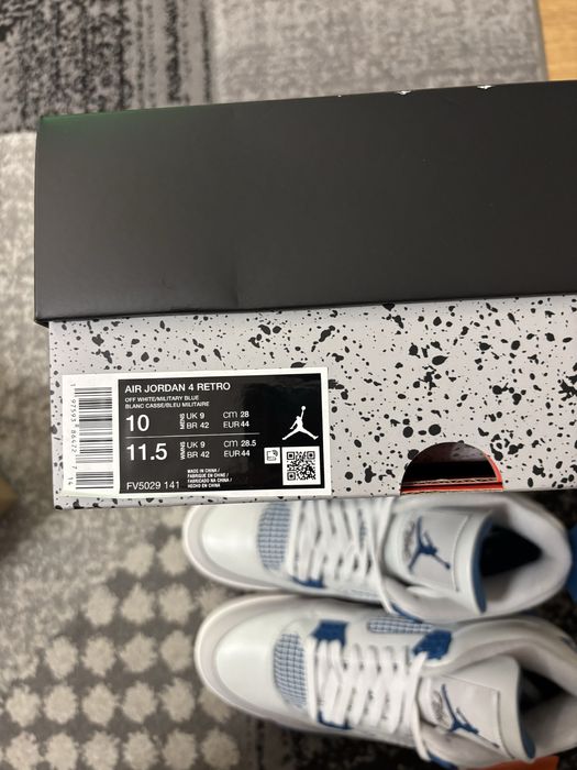 Jordan 4 Military Blue