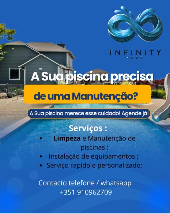 Manutenção piscinas