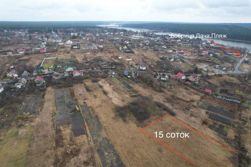 Продаж ділянки біля Бобриця Дача - Вид 3