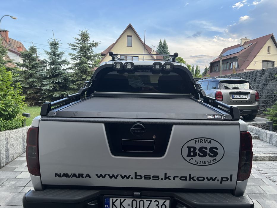 Roleta aluminiowa paki bagażnika Nissan Navara D40 161cm