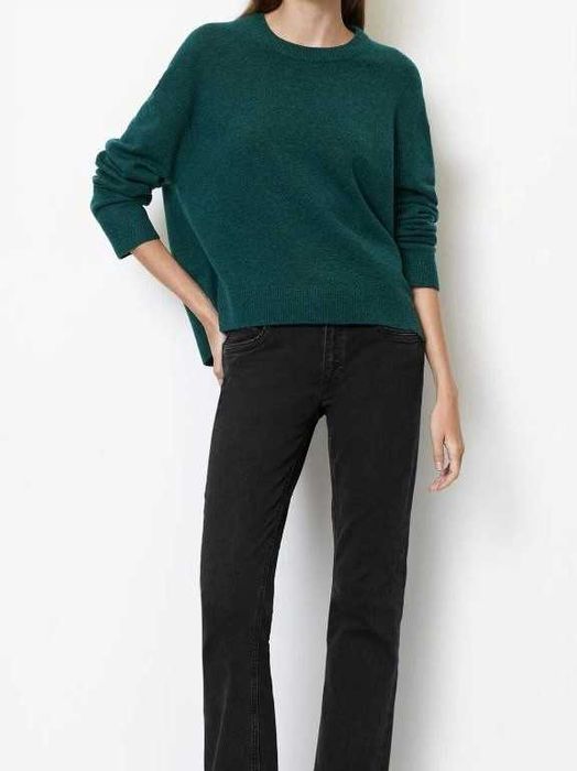 Джемпер свободного кроя 72% сертифицированной шерсти от marc o polo.