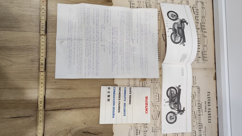 Manual Proprietário Motas Antigas