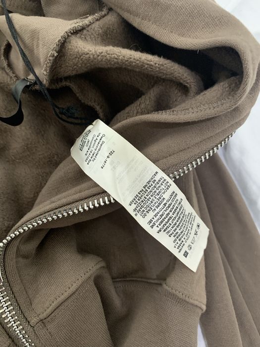 Rick owens zip hoodie