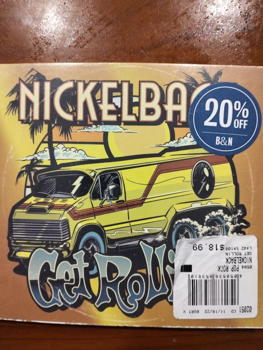 CD Nickelback - Get Rollin'