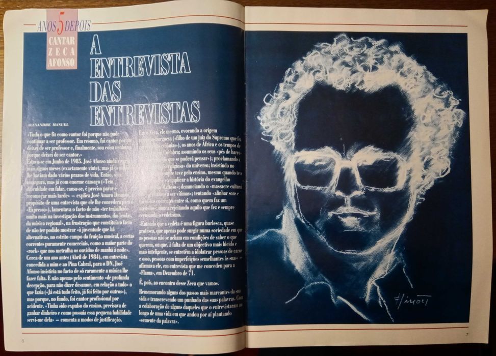 José Afonso	- - -		DN Magazine	- - - - -	Revista
