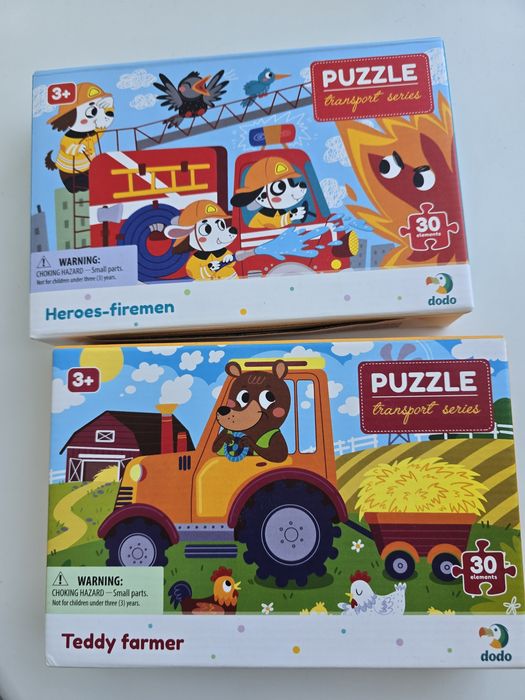 Пазли Dodo "Професії", "Пори року", Trefl "My Little Pony",