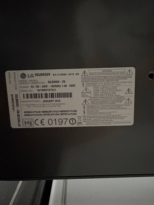 Телевізор LG 55” Smart
