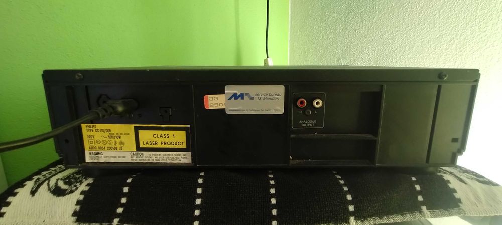 Leitor CD vintage Philips CD110447404550096824323