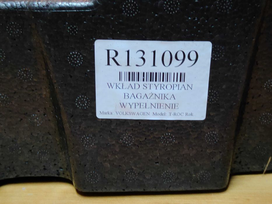 Wkład bagżnika zestawu naprawczego koła VW T-Roc