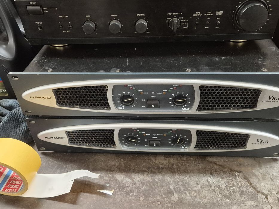 Alphard v8 końcówka mocy