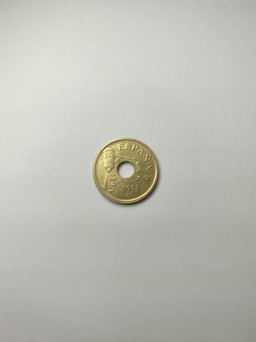 Vendo moeda 25 pesetas Ceuta Espanha 1998