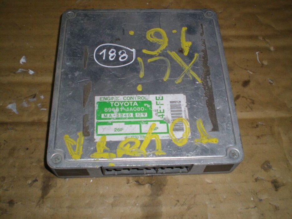 Centralina 896611A080 MA5840 TOYOTA COROLLA AE100 1993 16 Xli Fujitsu