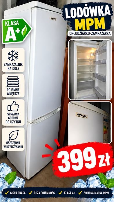 lodówka MPM, chłodziarko-zamrażarka A+
