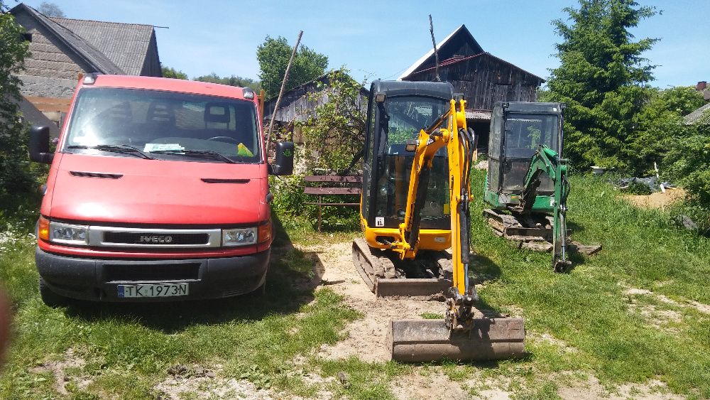 Usługi minikoparką,wywrotka 3.5t,wiertnica