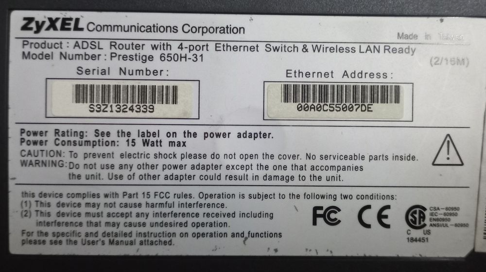 Modem for Connecting to the Internet64309873816194122