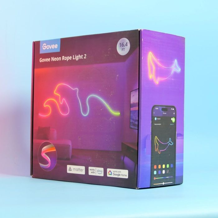 Светодиодная лента Govee Neon Rope Light 2 H61D5 5 метров