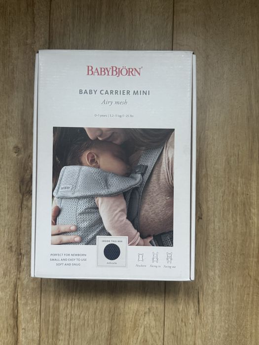 BabyBjorn Baby ергорюкщак від народження