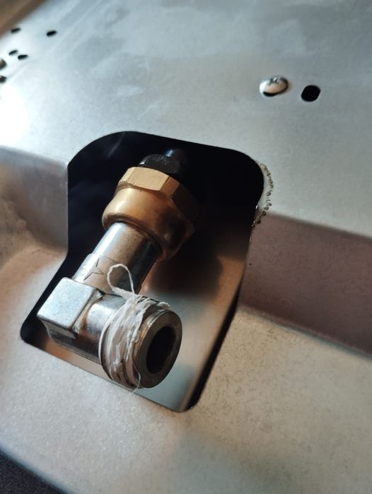 Placa a gás em inox jocel