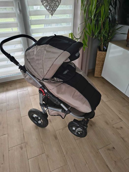 Wózek TAKO czarno - beżowy