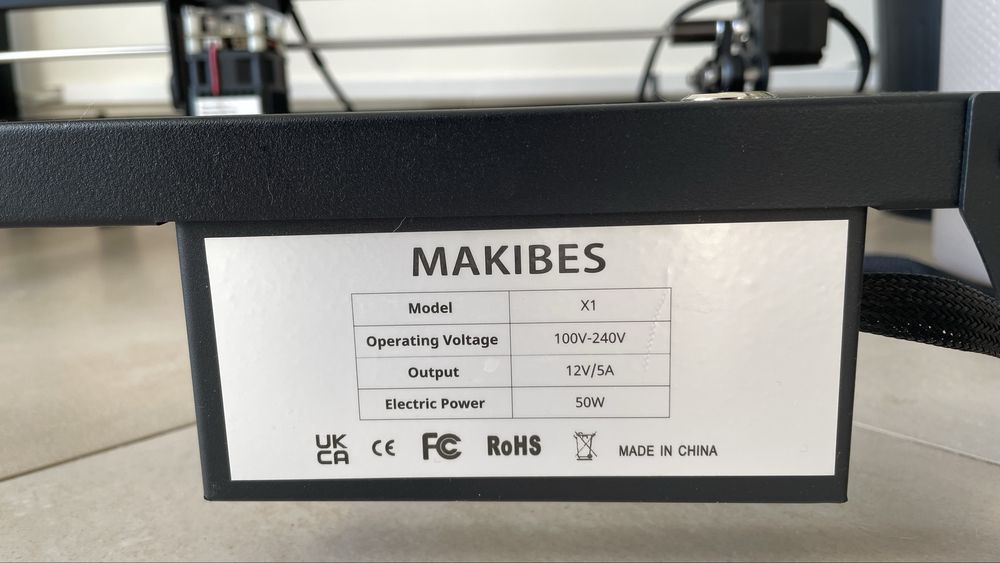 Maquina Gravação a Laser - Makibes X1