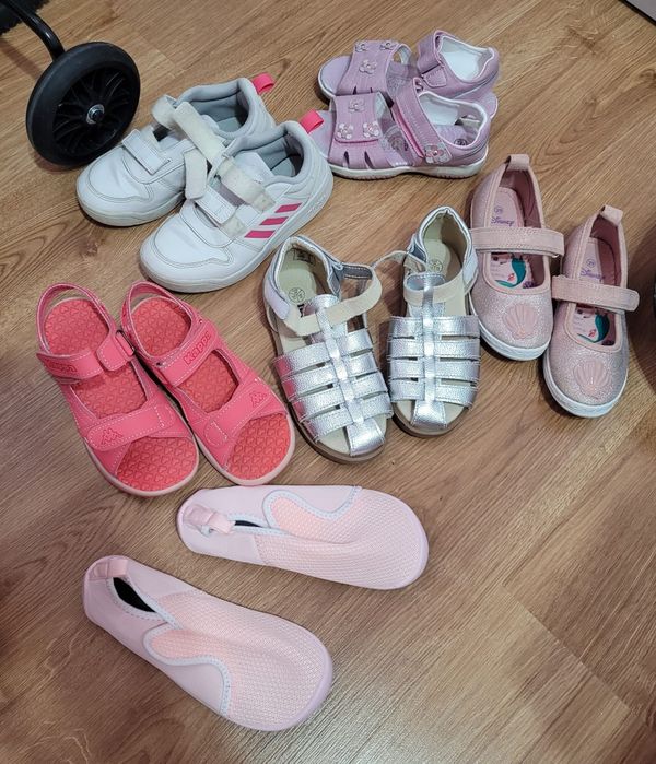 Kapcie, sandały, adidasy r. 29, 30 - 6 par