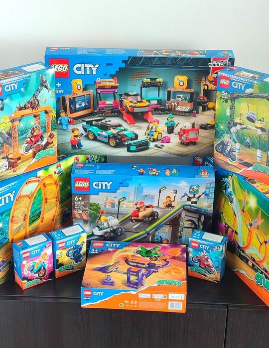 НАЙНИЖЧА ЦІНА! 2в1 МАШИНИ LEGO City 60389 / Лего сіті Тюнінг ательє 6+