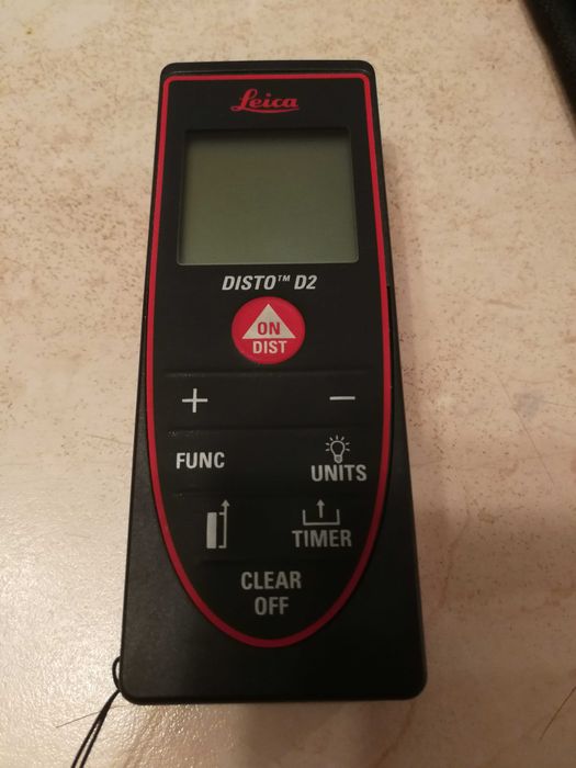 Лазерная рулетка, дальномер Leica Disto D2 новая!