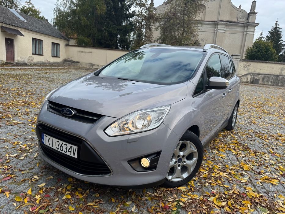 Ford Grand C-MAX Super Stan_Oryginał Lakier_Zarejestrowany_