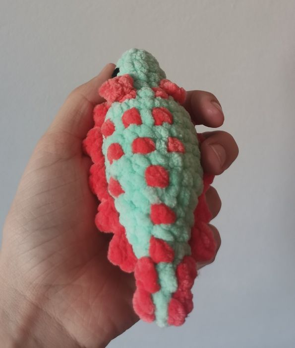 Dinozaur Ankylosaurus amigurumi crochet