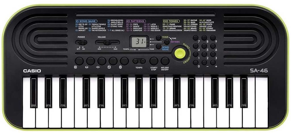 Keyboard CASIO MU SA-46 Zielony
