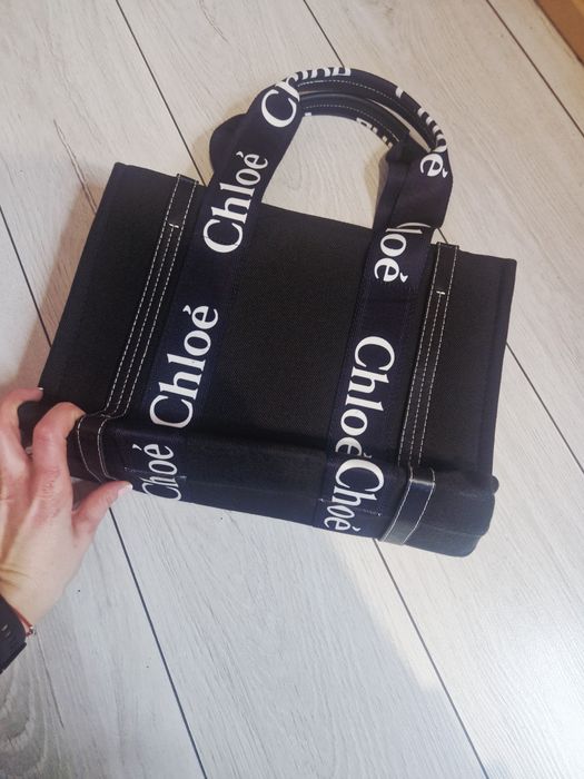 Torebka shopper czarna