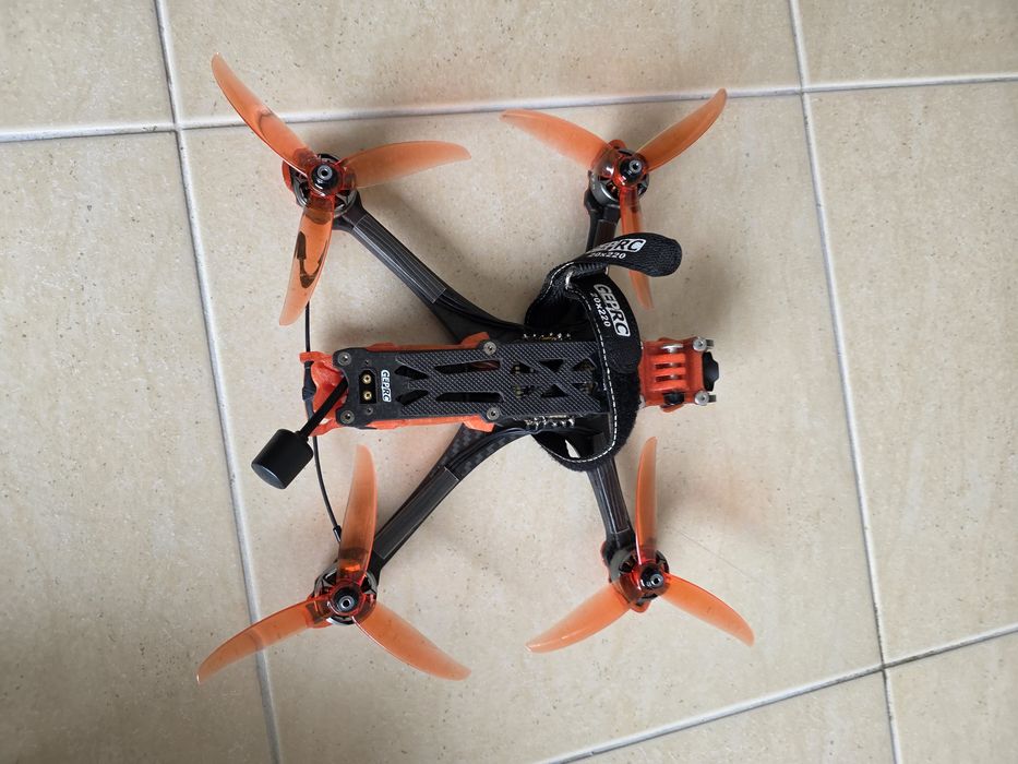 Mark5 orange grepc Drone