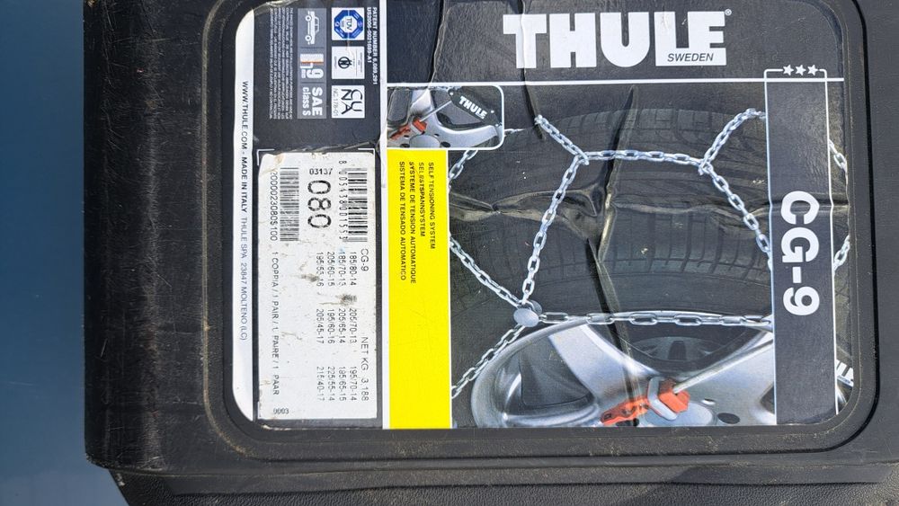 Łańcuchy śniegowe Thule